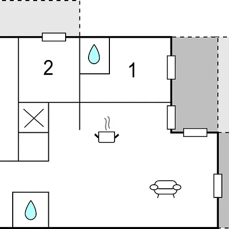 Apartment Amazing In With Kitchen *